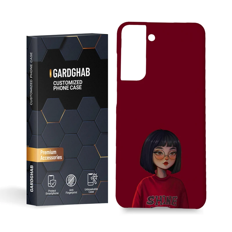  کاور گارد قاب مدل دخترانه مناسب برای گوشی موبایل سامسونگ Galaxy S21 FE