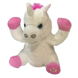 عروسک طرح اسب تک شاخ مدل Peekaboo Talks Giggles کد SZ4/247 ارتفاع 27 سانتی‌متر
