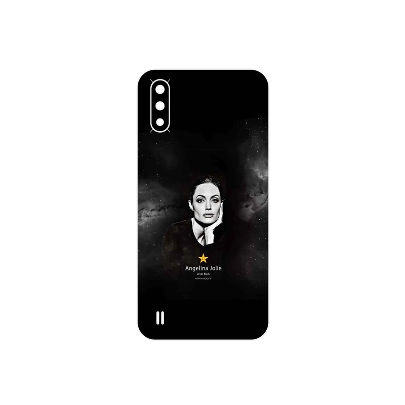 برچسب پوششی ماهوت مدل Angelina Jolie مناسب برای گوشی موبایل سامسونگ Galaxy A01