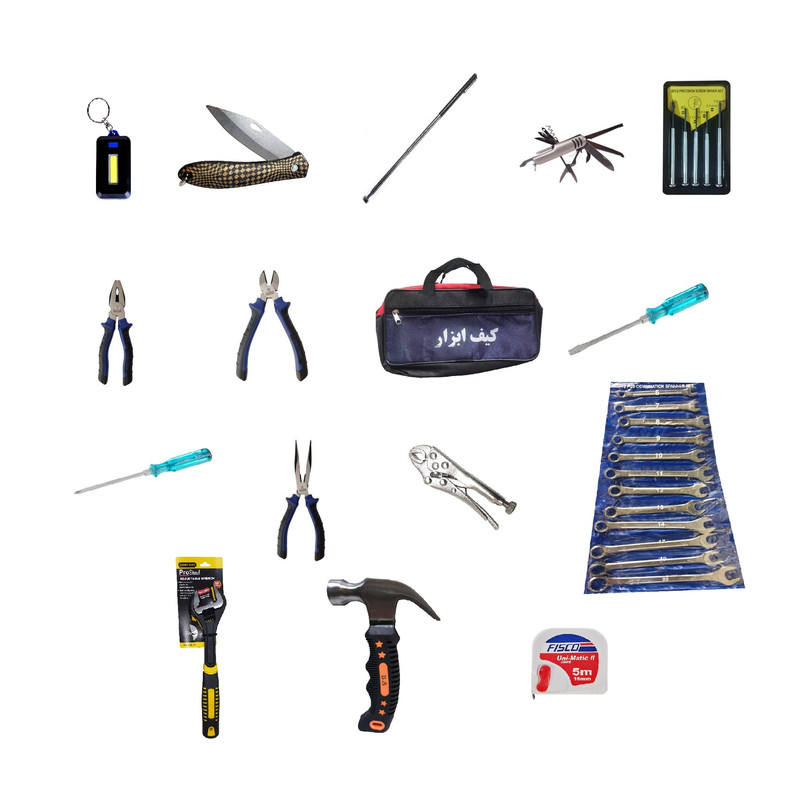 مجموعه 31 عددی ابزار مدل P-01