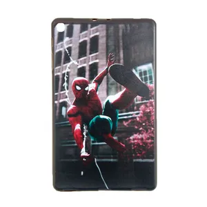 کاور مدل اسپایدرمن کارتونی کد TKA مناسب برای تبلت سامسونگ Galaxy Tab A T515