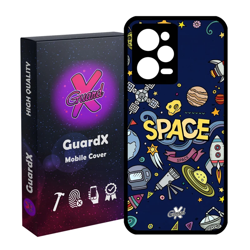 کاور گارد ایکس طرح Galaxy مدل Glass10009 مناسب برای گوشی موبایل شیائومی Redmi Note 12 Pro 5G/Poco X5 Pro 5G/Note 12 Pro Pro speed
