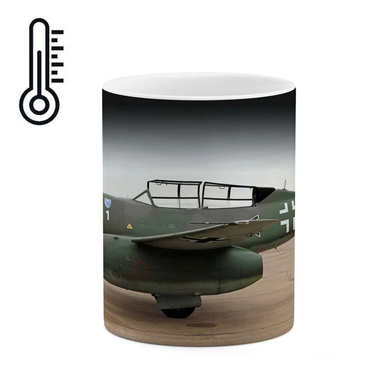 ماگ حرارتی کاکتی مدل هواپیمای جنگنده کد mgh10617