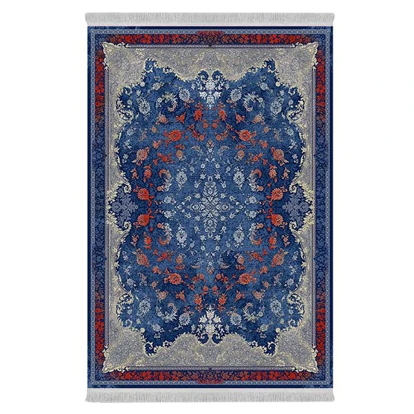 فرش پارچه‌ای دفه مدل فرشینه طرح مدرن کد 448