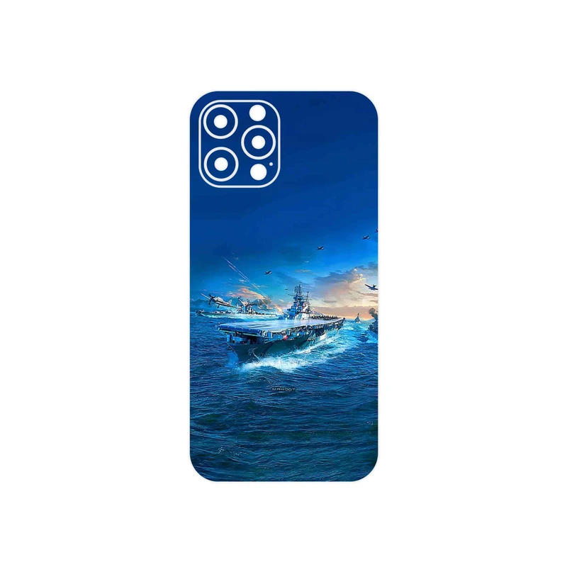 برچسب پوششی ماهوت مدل Warship مناسب برای گوشی موبایل اپل iPhone 12 Pro Max