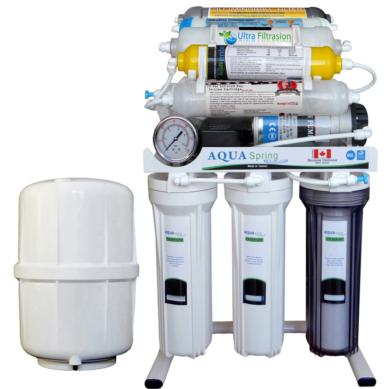 دستگاه تصفیه کننده آب آکوآ اسپرینگ مدل RO-NF7700 به همراه فیلتر تصفیه آب بسته 3 عددی دستگاه تصفیه کننده آب آکوآ اسپرینگ مدل RO-NF7700 به همراه فیلتر تصفیه آب بسته 3 عددی