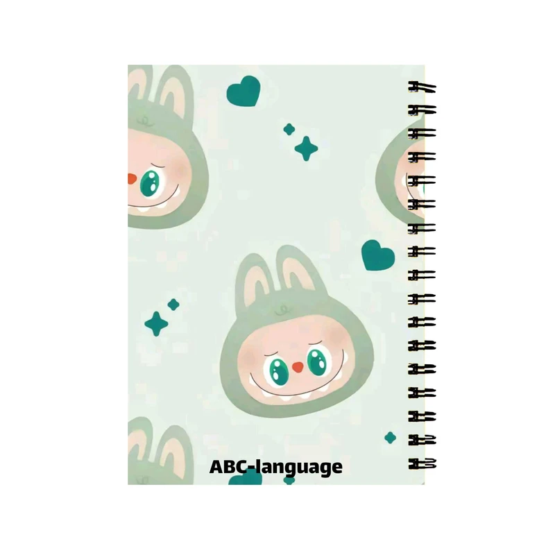 دفتر زبان 60 برگ مدل عروسک لبوبو کد 565