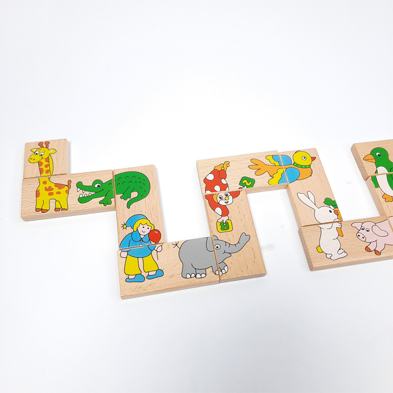 بازی فکری مدل دومینو حیوانات