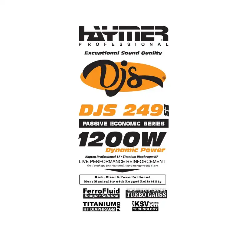 بلندگو پسيو هايمر مدل 885 DJS 249 ES