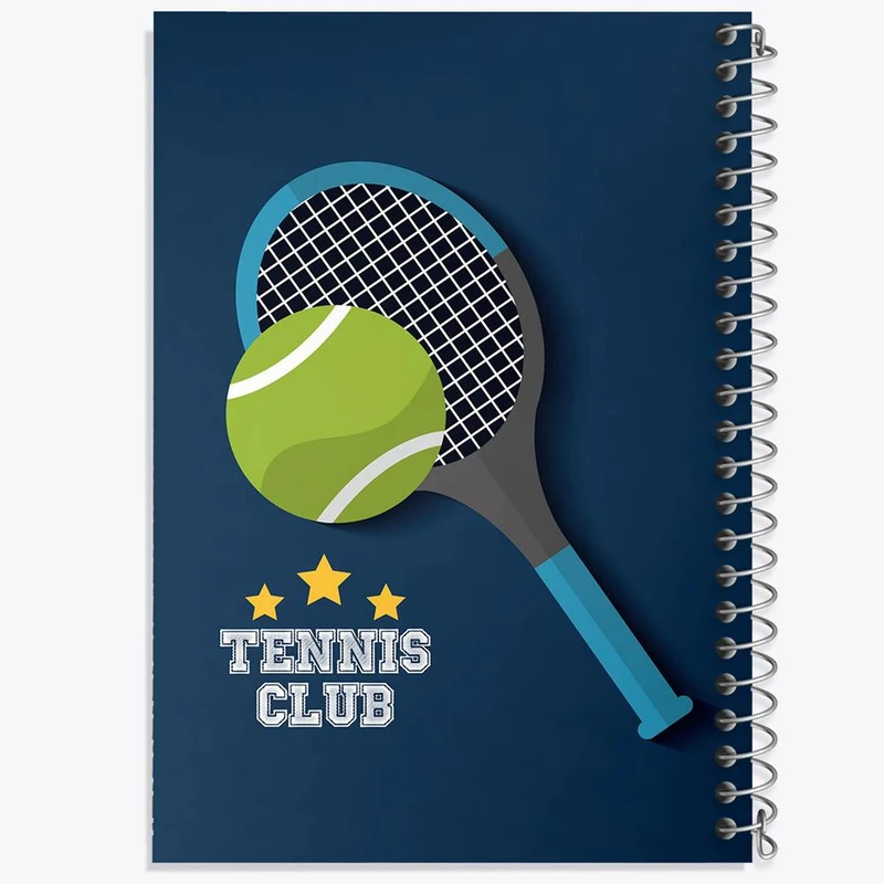 دفتر مشق 100 برگ خندالو طرح تنیس Tennis کد 26626