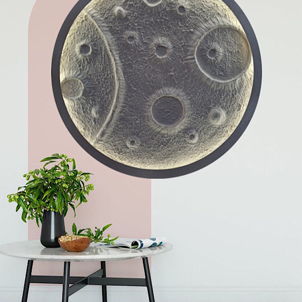 تابلو برجسته طرح ماه کد 20