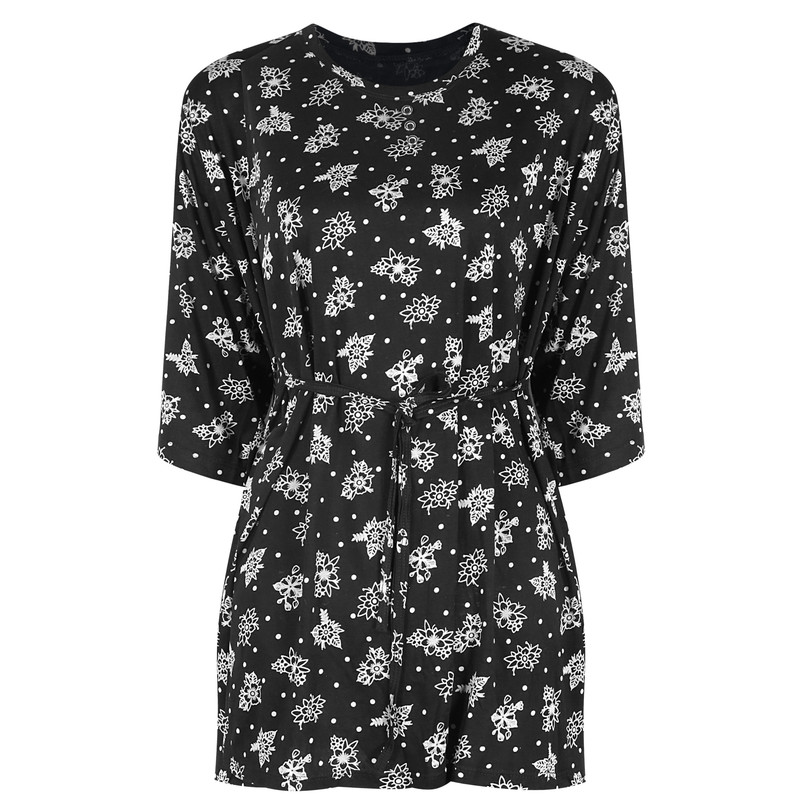 ست تونیک و شلوار زنانه مدل گل گلی 12