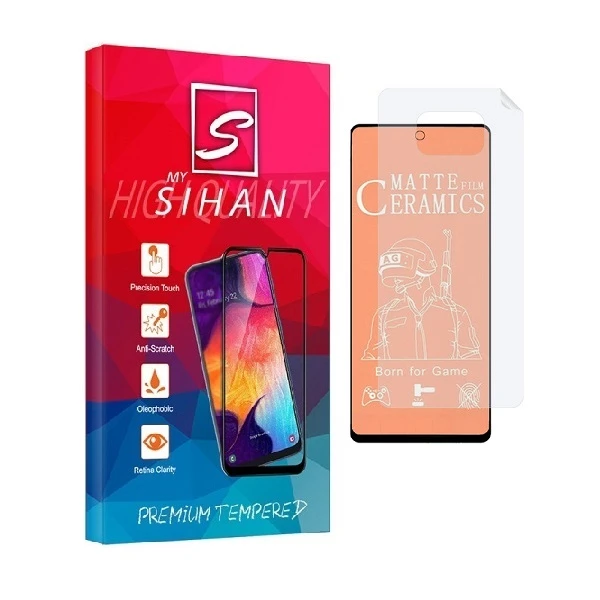 محافظ صفحه نمایش مات مای سیحان مدل 2CMN مناسب برای گوشی موبایل شیائومی Poco X3 Pro به همراه محافظ پشت گوشی