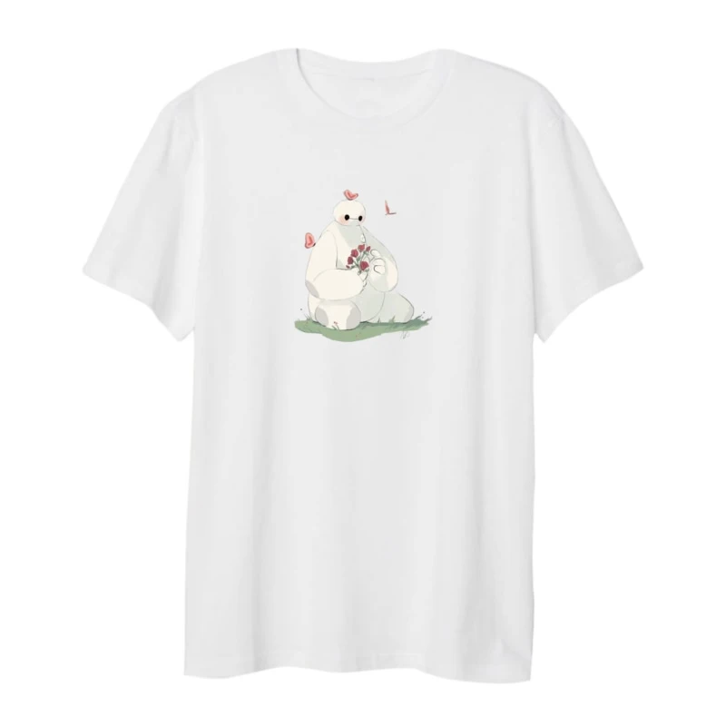 تی شرت لانگ زنانه مدل بیمکس و گل