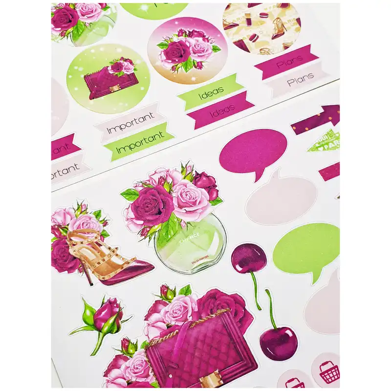 برچسب مدل Stay Cool طرح بولت ژورنال و اسکرپ بوک کد 35 بسته 2 عددی