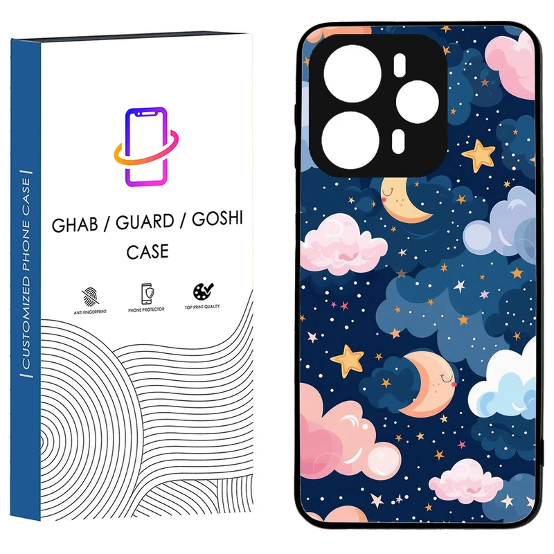 کاور قاب گارد گوشی طرح دخترانه کد 16 - tpu مناسب برای گوشی موبایل وکال V1/ V1 Plus