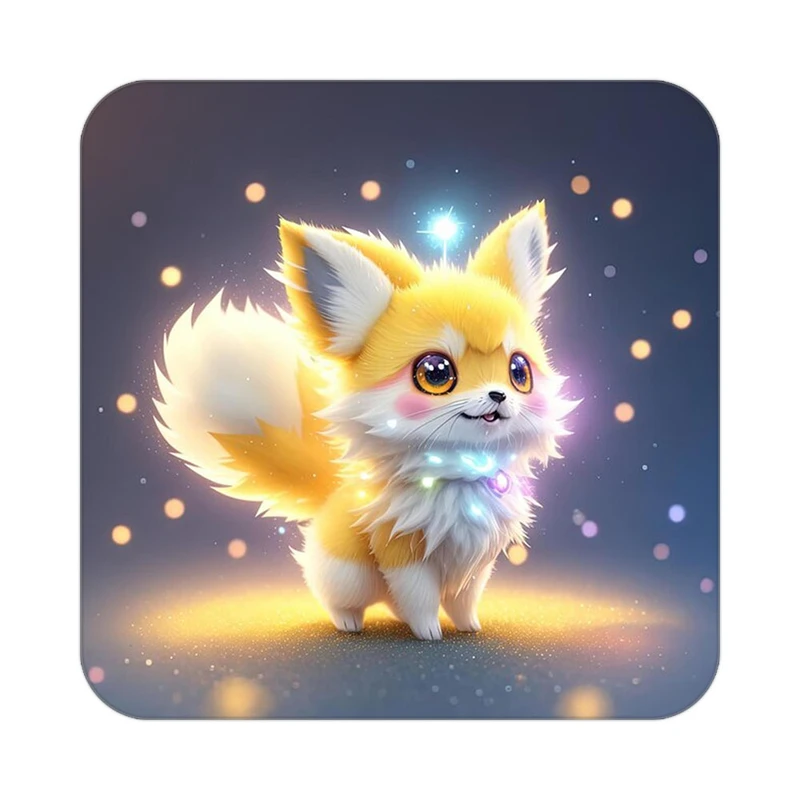 زیر لیوانی کاکتی طرح حیوانات کارتونی مدل mp27852