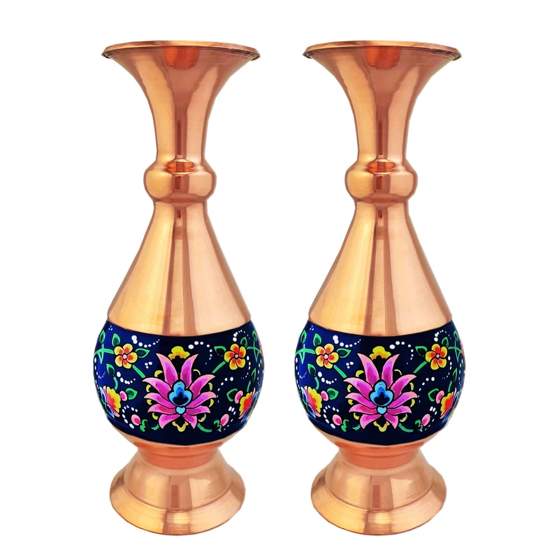 گلدان مسی مدل پرداز کد 1604 بسته دو عددی