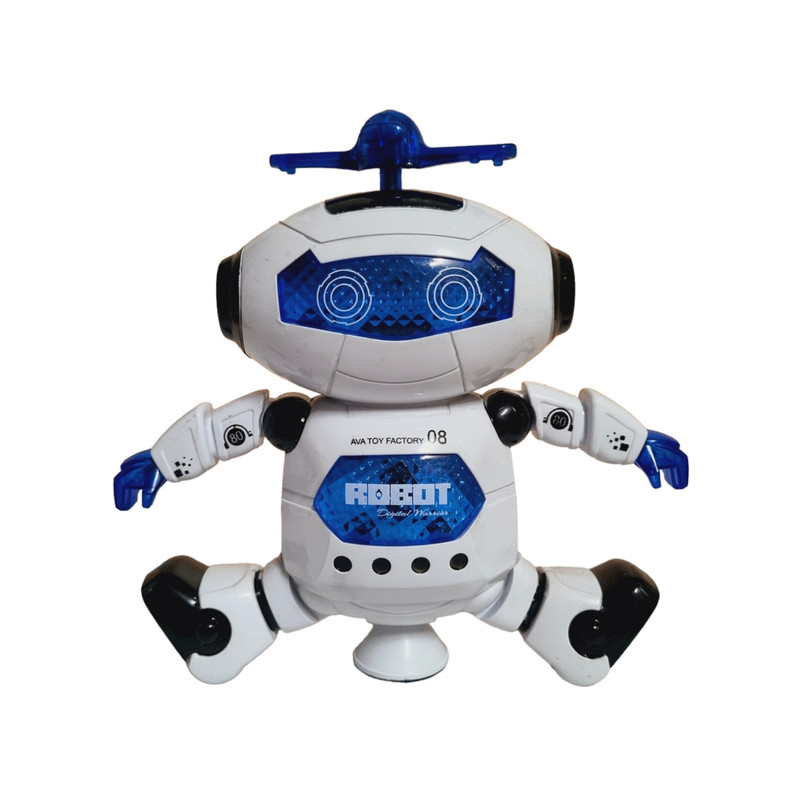 ربات ناب سل مدل چرخشی رقصنده موزیکال ROBOCOPTER DANCING ROBOT