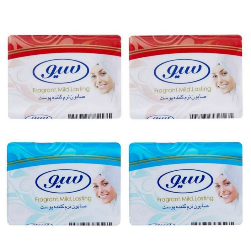 صابون شستشو سیو مدل انرژی دریایی وزن 90 گرم بسته 4 عددی