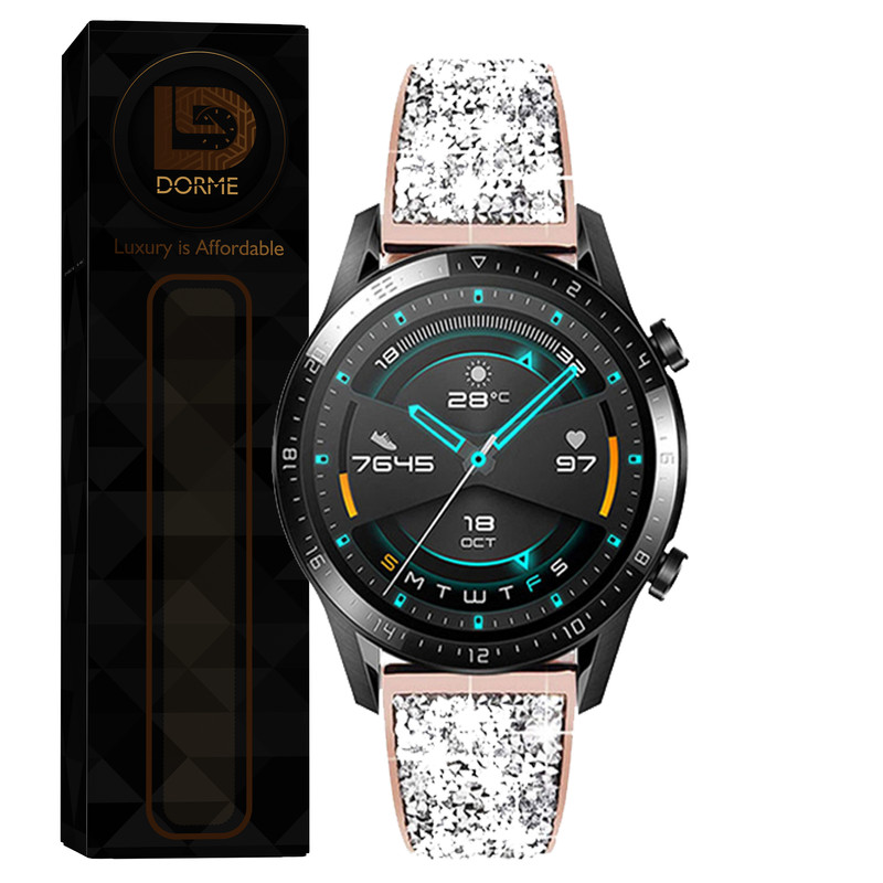 تصویر بند درمه مدل Diamond  مناسب برای ساعت هوشمند هوآوی watch GT2 42mm