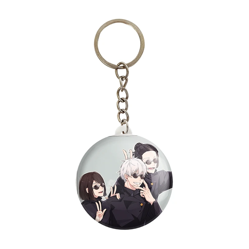 جاکلیدی خندالو مدل گتو و گوجو ساتورو انیمه جوجوتسو کایزن Jujutsu Kaisen کد 30178