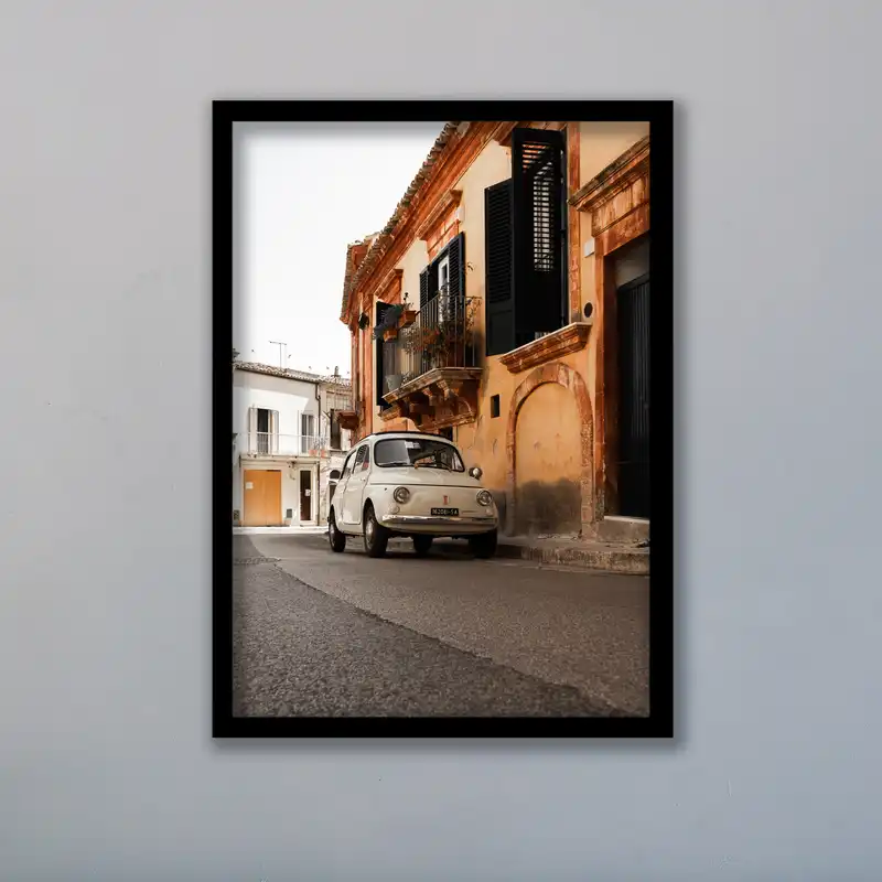 تابلو مدل ماشین کلاسیک کد LA-G10234