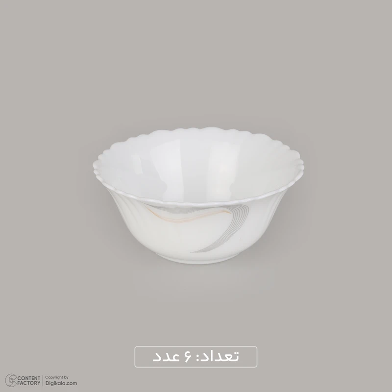 عکس شماره 2 : سرویس غذاخوری 25 پارچه گلدن اوپال مدل شمل کد carine