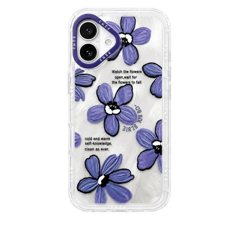 کاور مدل Dark Blue مناسب برای گوشی موبایل اپل iPhone 16 