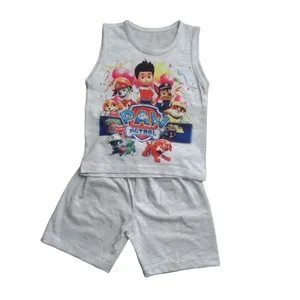 ست تاپ و شلوارک پسرانه مدل PAW PATROL
