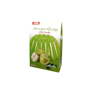 پودر ژله سیب سبز سبزنام-100گرم 