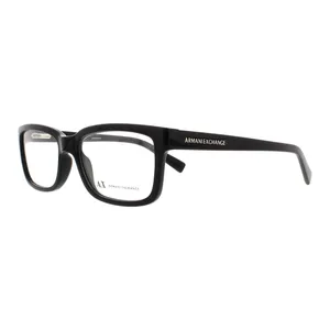 فریم عینک طبی مستطیلی مردانه آرمانی اکسچنج مدل 0AX3022F-8158 مناسب برای صورت بیضی، قلب، گرد