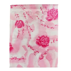 پرده حمام طرح گل مدل shower سایز 170x200 سانتی متر