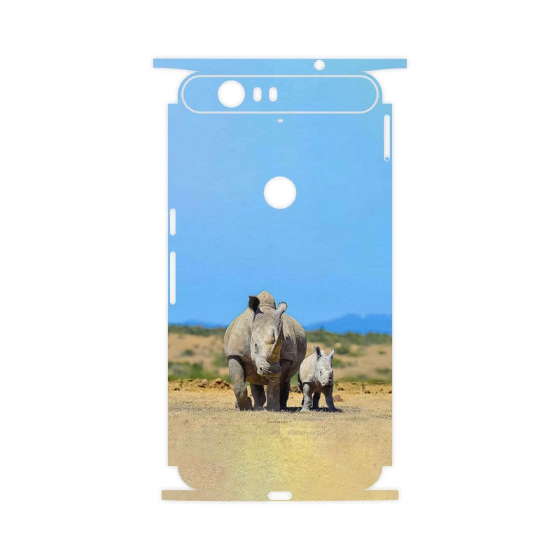 برچسب پوششی ماهوت مدل Rhino-FullSkin مناسب برای گوشی موبایل گوگل Nexus 6P