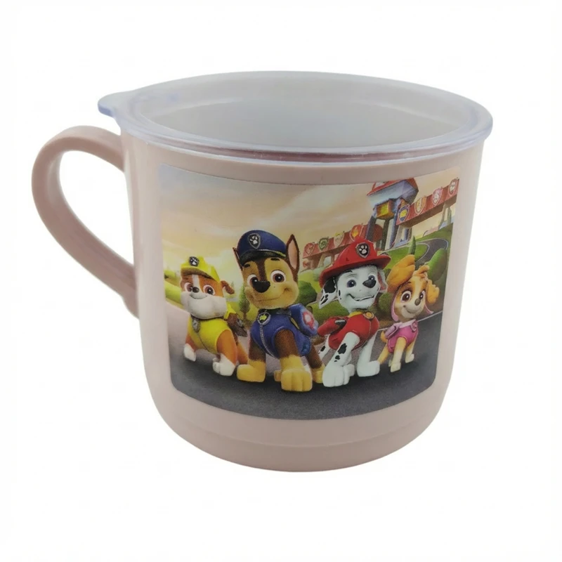 لیوان کودک مدل دربدار طرح سگهای نگهبان کد pa144