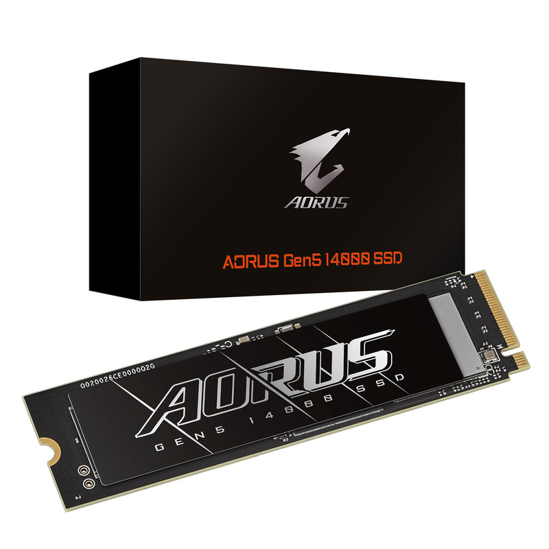 اس اس دی اینترنال PCIe Gen5 x4 گیگابایت آروس مدل GP-AG514K1TB ظرفیت 1 ترابایت