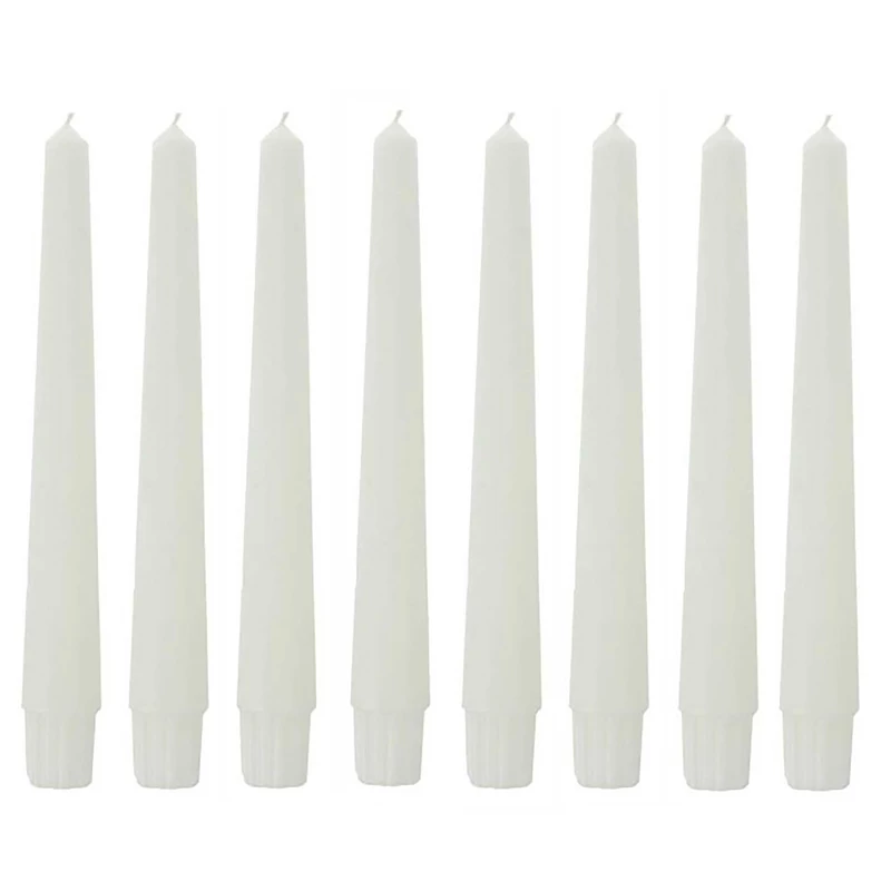 شمع دست ساز مدل قلمی بسته 8 عددی