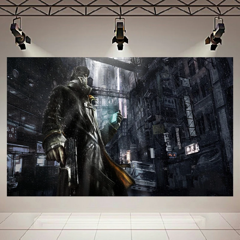 تابلو شاسی طرح گیم مدل Watch Dogs 2 کد AR541