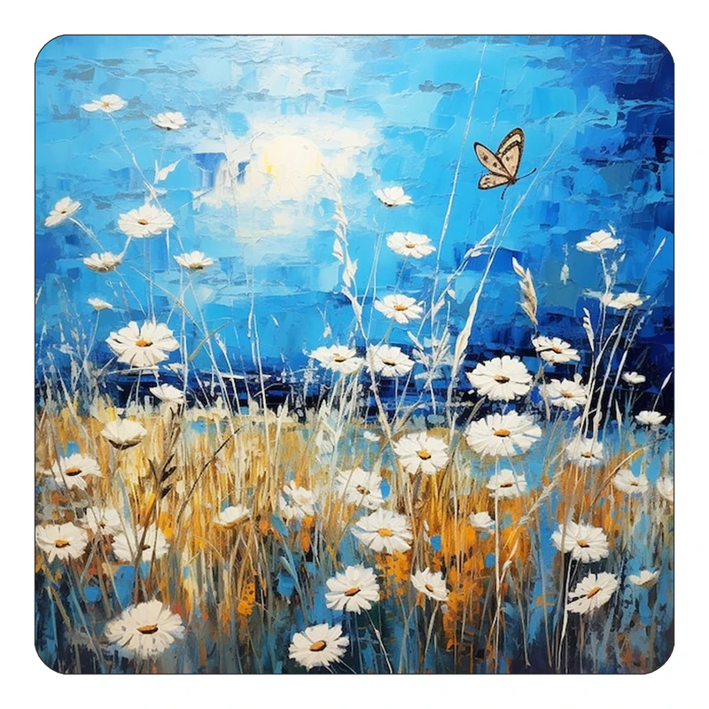 مگنت کاکتی طرح نقاشی رنگ روغن مدل mp71232