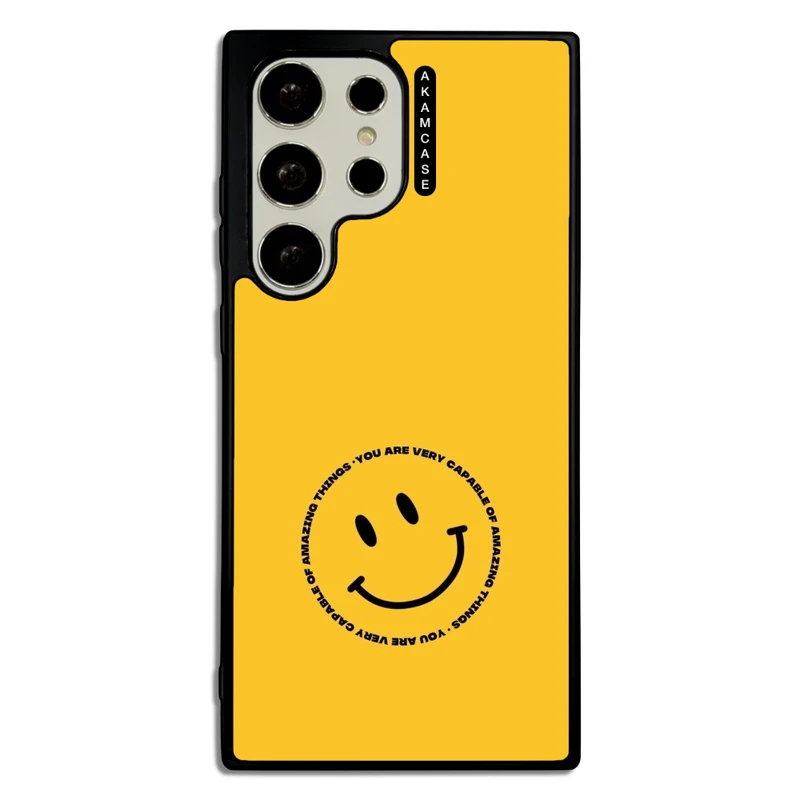 کاور آکام مدل AMC-WSGS23U-YELLOW-22 مناسب برای گوشی موبایل سامسونگ Galaxy S23 Ultra