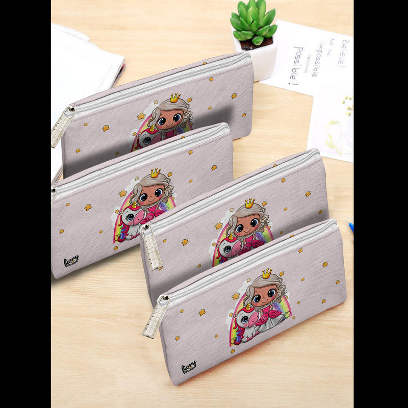 جامدادی مستر راد مدل پرنسس و اسب تک شاخ کد fiory 1972