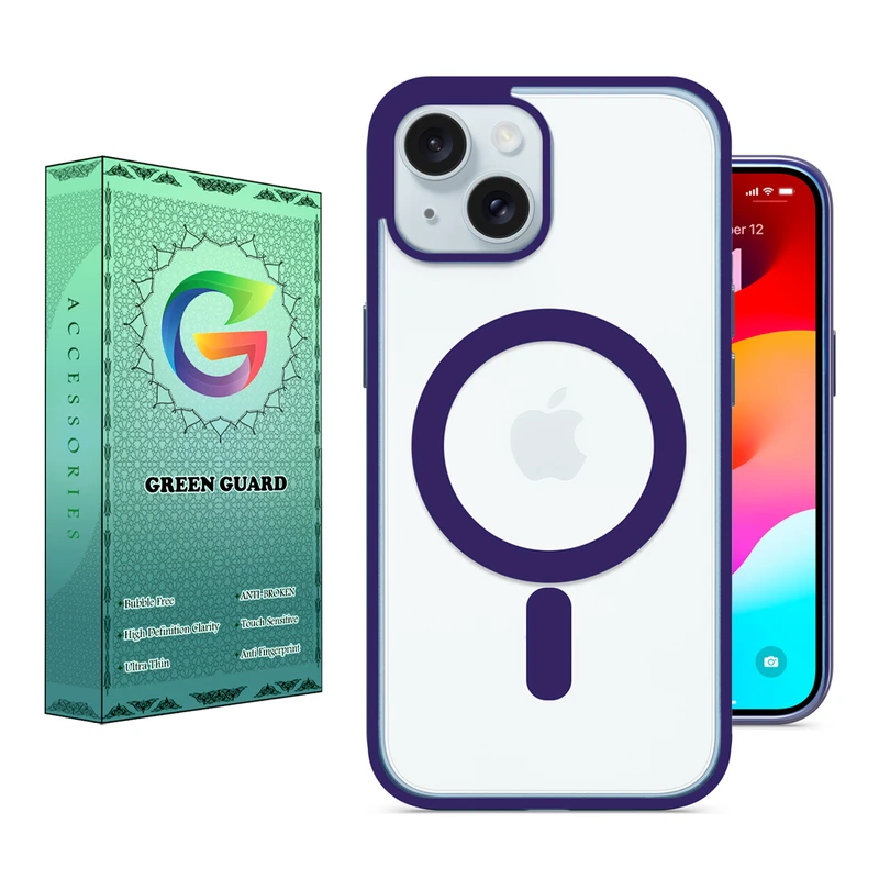 کاور گرین گارد طرح Magsafe-Color کد KL_J14 مناسب برای گوشی موبایل اپل iphone 13 / 14 