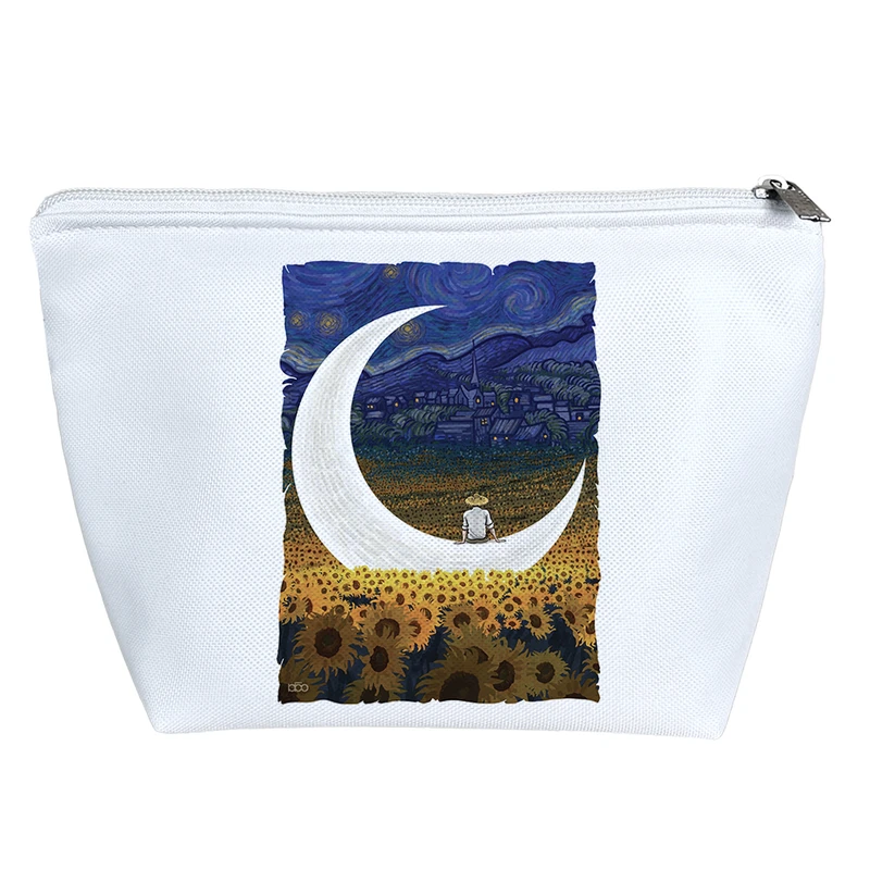 کیف لوازم آرایش دخترانه خندالو مدل ونسان ونگوگ کد 6609