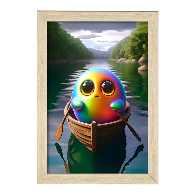 تابلو خندالو مدل قطره بامزه کد F7542