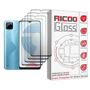 Ricoo Glass MIX004 Screen Protector For Realme C21Y Pack Of 4
