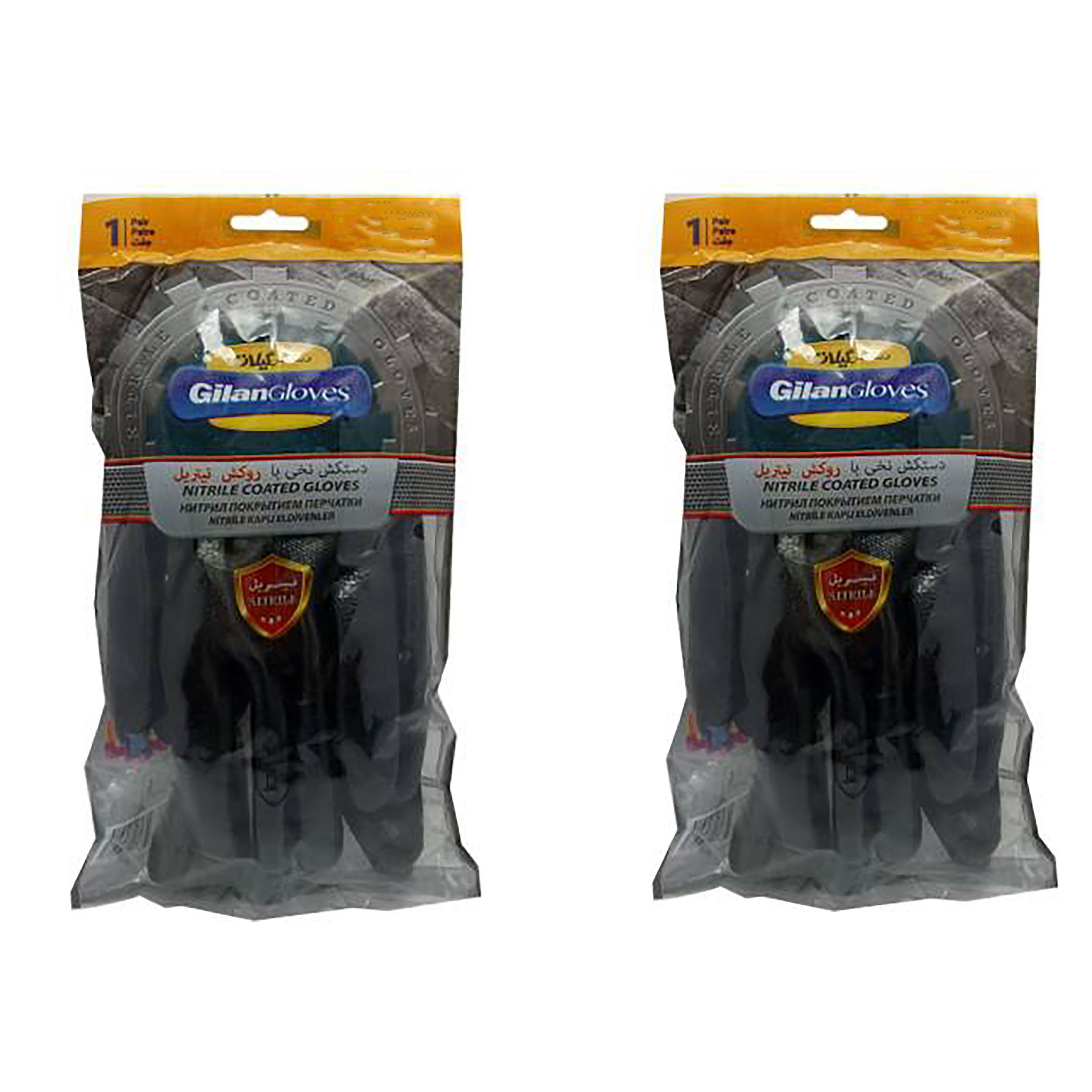 دستکش ایمنی دستکش گیلان مدل SND835 مجموعه 2 عددی