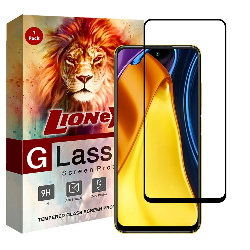 محافظ صفحه نمایش سرامیکی لایونکس مدل CRC-L مناسب برای گوشی موبایل شیائومی Poco M3 Pro