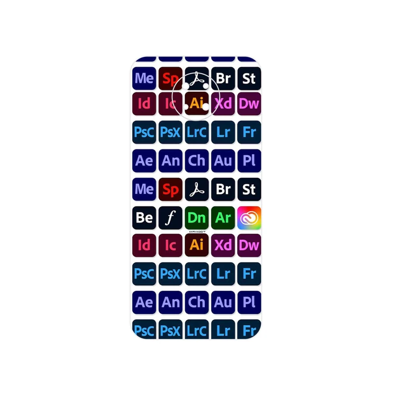 برچسب پوششی ماهوت مدل Adobe مناسب برای گوشی موبایل نوکیا G10