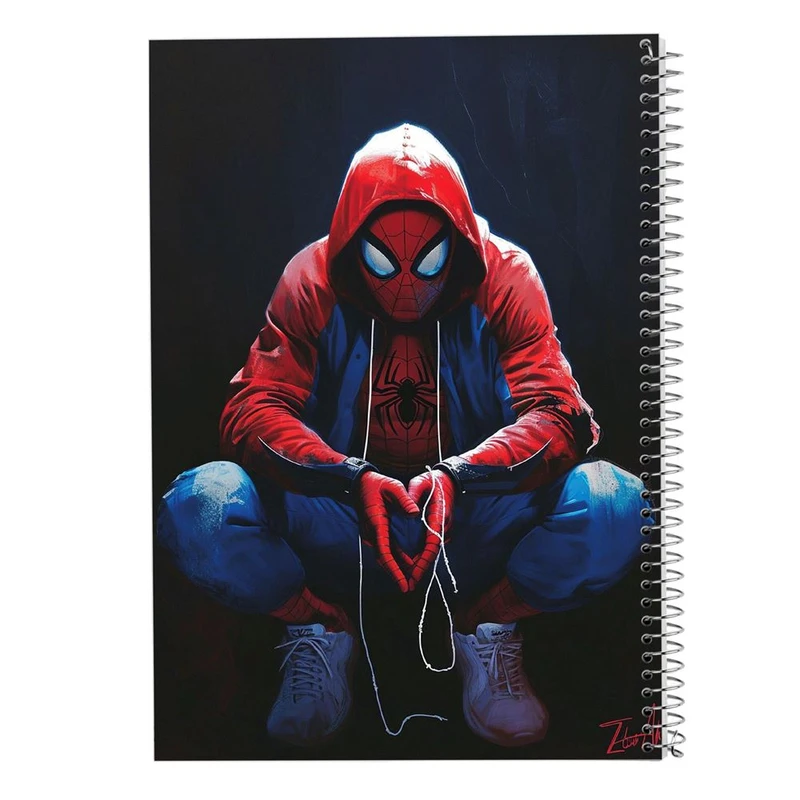 دفتر لیست خرید 50 برگ مدوپد مدل مردعنکبوتی (spiderman) کد DF15065
