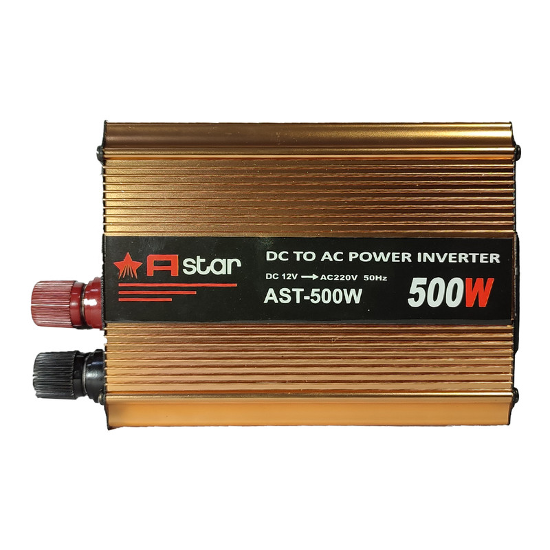 مبدل برق خودرو ای استار مدل AST-500W 12V-TO-220V